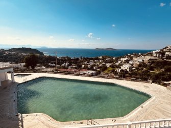 BODRUM GÜMÜŞLÜK'TE FIRSAT DENİZ MANZARALI MÜSTAKİL EV