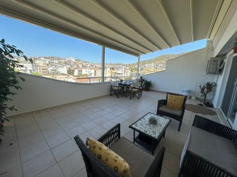 GÜLLÜK'TE SİTE İÇERİSİNDE DENİZ MANZARALI SATILIK DUBLEKS DAİRE