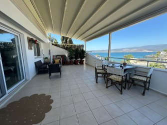 GÜLLÜK'TE SİTE İÇERİSİNDE DENİZ MANZARALI SATILIK DUBLEKS DAİRE
