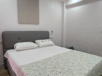 BODRUM DÖRTTEPE EŞİNWOOD SİTESİNDE BAHÇEKATI SATILIK 1+1 DAİRE 