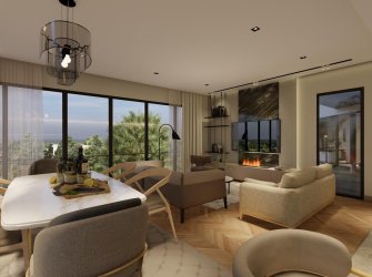 GÜLLÜK'TE MODERN DİZAYN, SIFIR, 6+1 VİLLA 