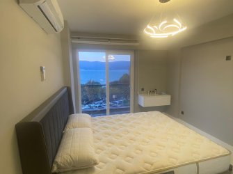 GÜLLÜK'TE 2+1 FULL DENİZ MANZARALI, SİTE İÇERİSİNDE SATILIK DAİRE