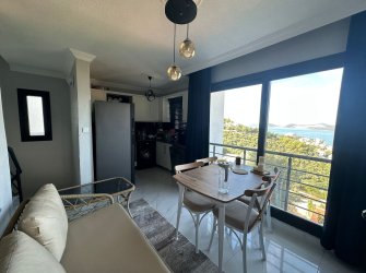 BAKIMLI PANORAMİK DENİZ MANZARALI EŞYALI SATILIK MÜSTAKİL EV