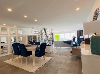 DENİZ MANZARALI HAVUZLU SİTEDE 3+1 BAHÇE KATI DUBLEKS DAİRE