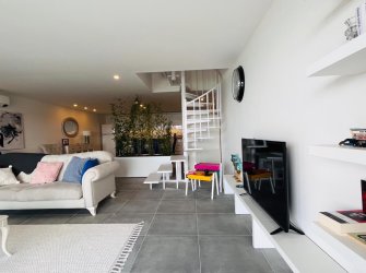 DENİZ MANZARALI HAVUZLU SİTEDE 3+1 BAHÇE KATI DUBLEKS DAİRE