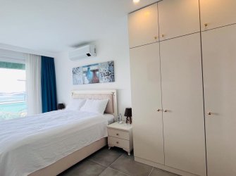 DENİZ MANZARALI HAVUZLU SİTEDE 3+1 BAHÇE KATI DUBLEKS DAİRE