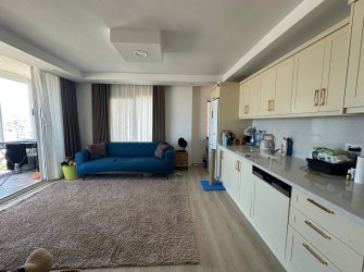 PANORAMİK DENİZ MANZARALI FULL EŞYALI 1+1 DAİRE