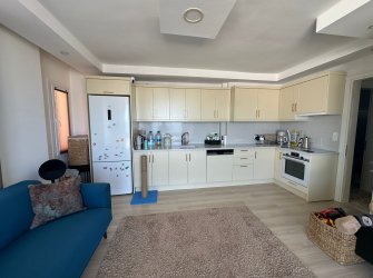 PANORAMİK DENİZ MANZARALI FULL EŞYALI 1+1 DAİRE