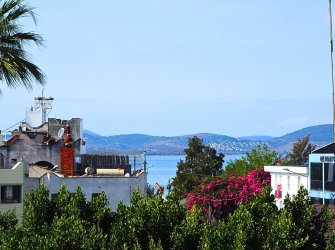 GÜLLÜK MERKEZDE DENİZ MANZARALI SATILIK DUBLEKS DAİRE 